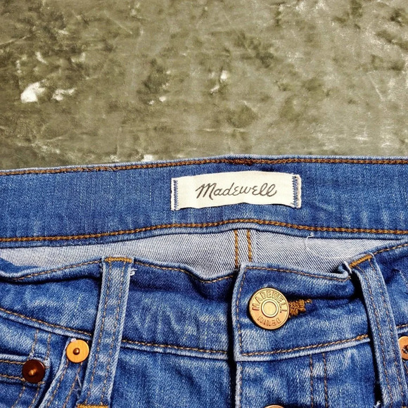 Madewell Cali Demi-Boot Distressed Jeans - Picture 9 of 11